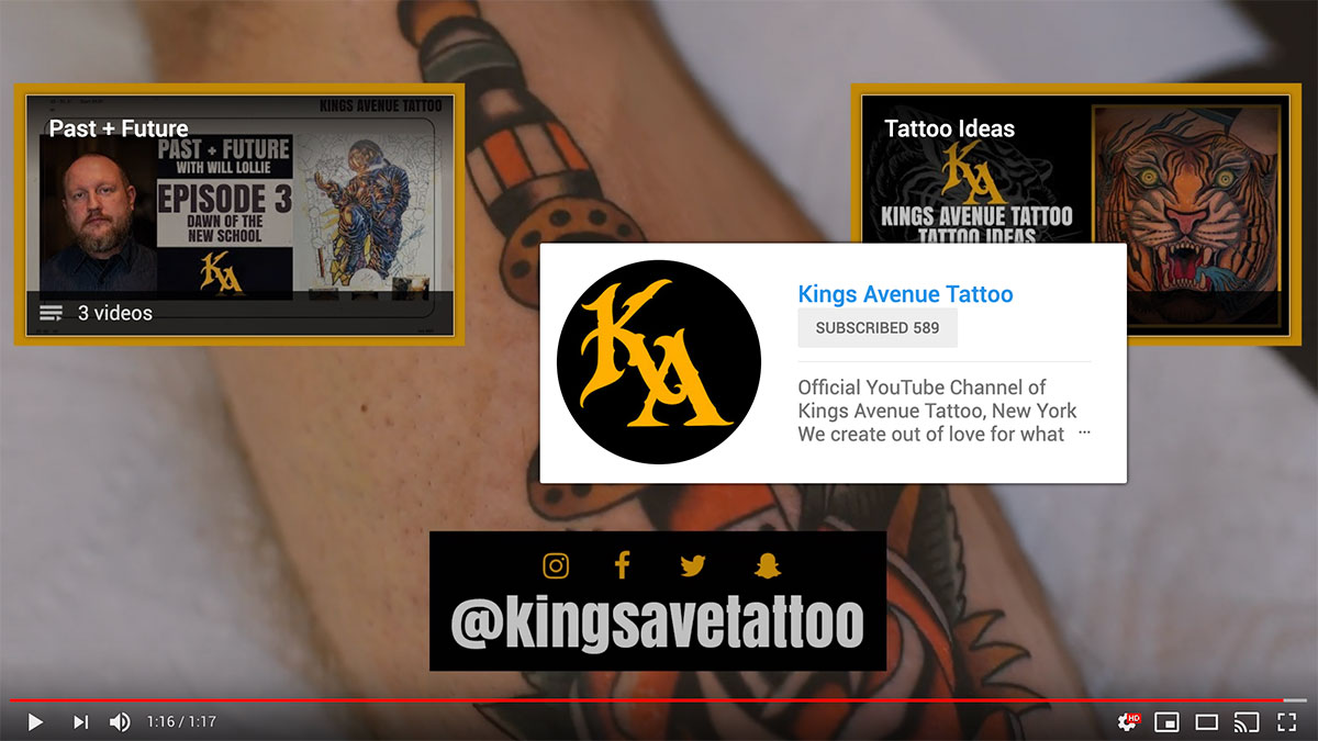 YouTube End Screen Annotation Example